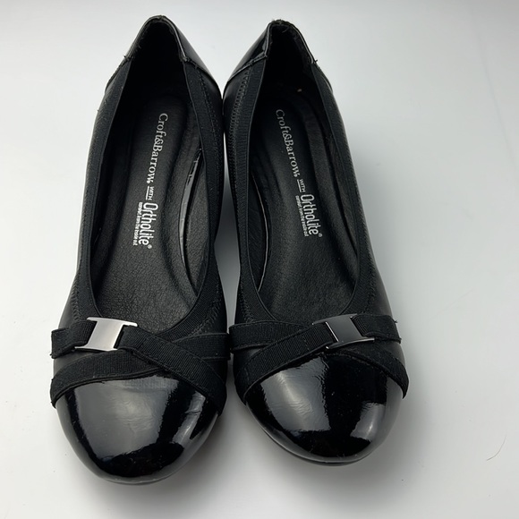 Croft and Barrow Women's Black Ballet Wedge Shoes Sz: 6M - Picture 2 of 9